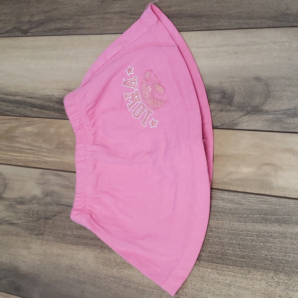 College Kids Iowa Hawkeyes pink glittery skort